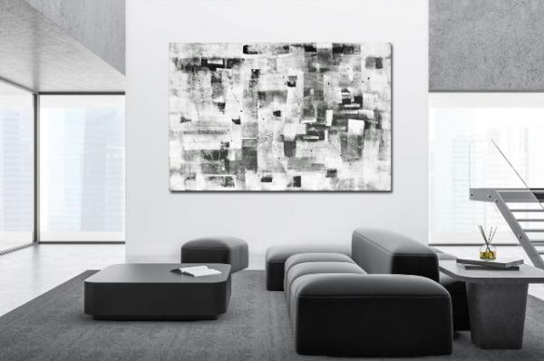 Buy art black and white structure - 1400